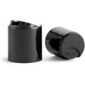 Shampoo Bottle with Black Disc Top Cap